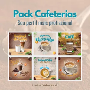 Imagem do curso Pack Cafeteria - Posts Instagram