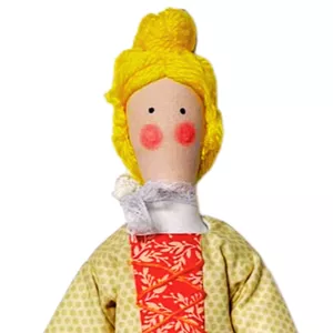 Eleanor da FluFlu - Boneca de Pano Estilo Tilda - Curso Completo Passo a Passo Com Moldes Em Tamanho Real