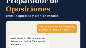 Preparador de Oposiciones IA