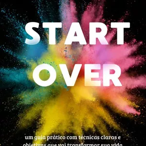 Imagem de capa para o Ebook START OVER 
