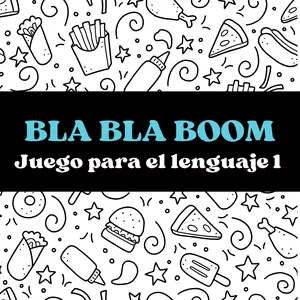 Imagen de portada para Ebook Bla Bla Boom juego de comida