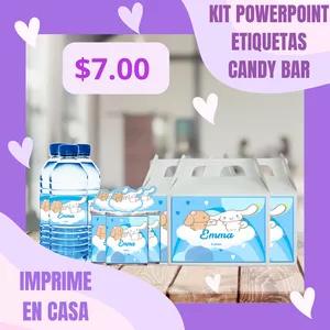 Imagen de portada para Curso online IMPRIMIBLE CANDY BAR DE CINNAMOROLL