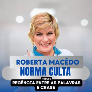 Imagem de capa para o Curso online NORMA CULTA: REGÊNCIA VERBAL E CRASE