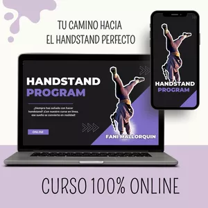 Imagen de portada para Curso online Handstand Program