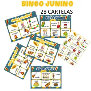 Imagem de capa para o Ebook Bingo Junino