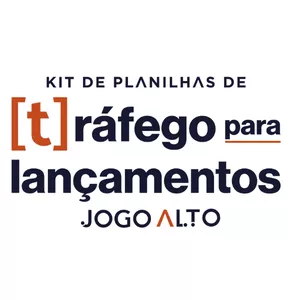 Imagem de capa para o Curso online Kit de Planilhas de [T]ráfego para Lançamento Jogo Alto 