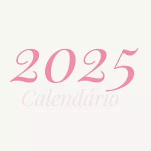 Imagem de capa para o Ebook calendário 2025 psicologia 