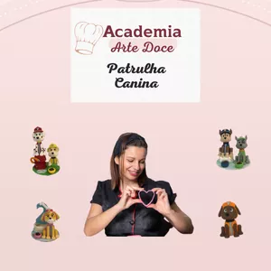Imagem de capa para o Curso online Academia Arte Doce | Patrulha Canina 