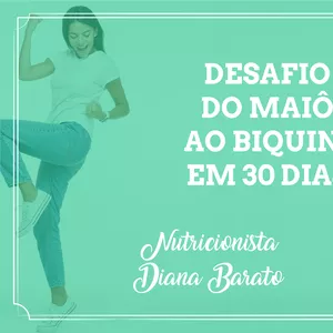 Imagem de capa para o Ebook Do Maiô ao Biquíni em 30 dias