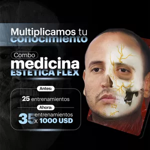 Imagen de portada para Curso online Combo Medicina Estética Flex