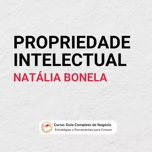Imagem de capa para o Curso online Propriedade Intelectual