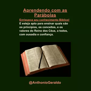 Imagem de capa para o Curso online E-BOOK: Aprendendo com as Parábolas:
