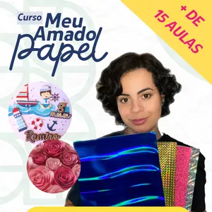 Imagem de capa para o Curso online CURSO - Meu Amado Papel 
