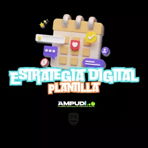 Imagen de portada para Curso online Plantilla de Estrategia De Marketing digital con plan de medios