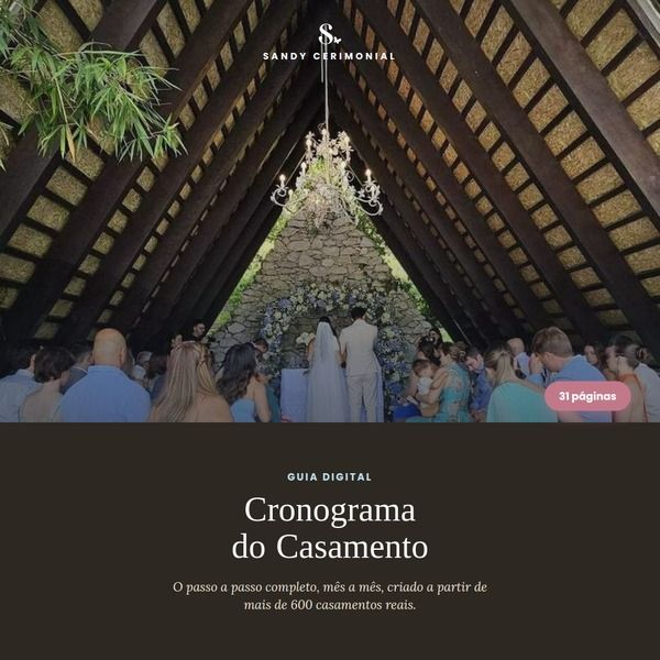 Você está a um passo do seu Cronograma do Casamento completo