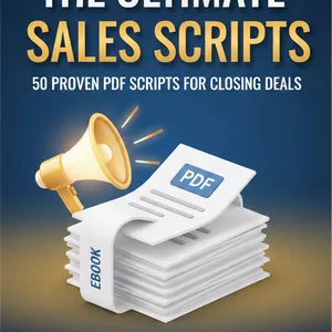 Cover image for Ebook The Ultimate Sales Scripts