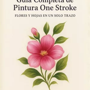 Imagen de portada para Ebook Guía Completa de Pintura One Stroke