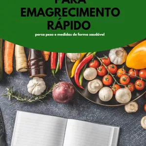 Imagem de capa para o Ebook 30 Receitas Saudáveis para emagrecimento rápido 