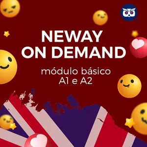 Imagem de Curso de Inglês - Básico A1 e A2 criado por New Way Mídia na hotmart