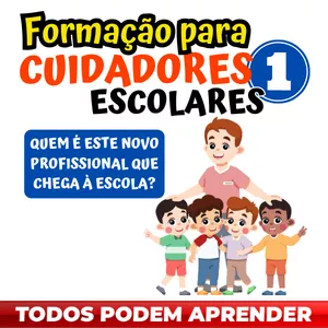 Imagem de capa para o Curso online CURSO: CUIDADOR ESCOLAR - O PROFISSIONAL DE APOIO À INCLUSÃO ESCOLAR