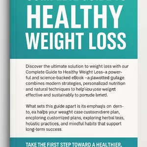 Cover image for Ebook Transforme sua Saúde e Corpo com o Guia Completo de Emagrecimento Saudável – Método Prático, Real e Sustentável
