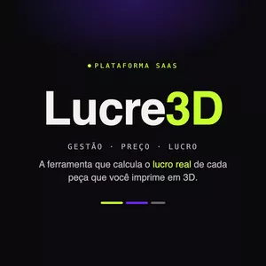 Imagem do curso Lucre3D: Gestão Completa para Seu Negócio de Impressão 3D