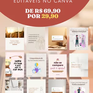 Imagem de capa para o Ebook 330 POSTS PARA TERAPEUTAS