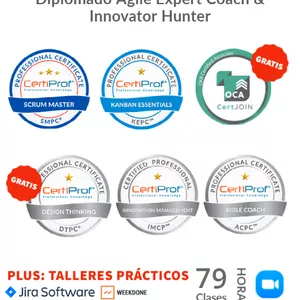 Imagem principal do produto Diplomado Agile Expert Coach & Innovator Hunter