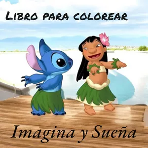 Imagen de portada para Ebook LIBRO PARA COLOREAR LILO Y STICHT