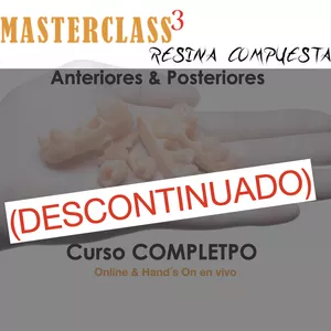 Imagen de portada para Curso online DESCONTINUADO- Diplomado- Resina Compuesta ANTERIORES Y POSTERIORES 