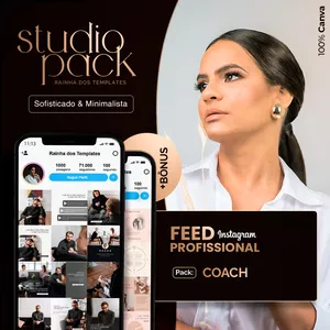 Imagem do curso Studio Pack Coach - Rainha dos Templates