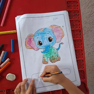 Imagem de capa para o Ebook Desenhos para colorir e se divertir