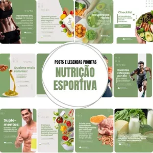 Imagem de capa para o Curso online PACK NUTRIÇÃO ESPORTIVA