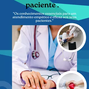 Imagem de capa para o Ebook A ARTE DE SE COMUNICAR COM SEU PACIENTE.