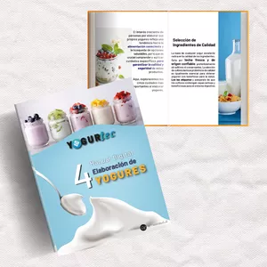 Imagen de portada para Ebook Manual digital de Elaboración de 4 Yogures