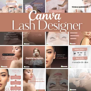 Imagem do curso CANVA LASH DESIGNER
