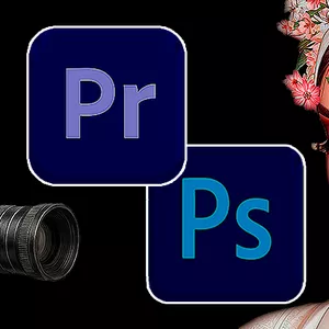 Imagem do curso Adobe Premiere + Photoshop.