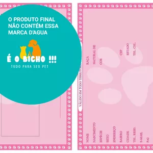 Imagem de capa para o Ebook Identidade para pets na cor rosa 