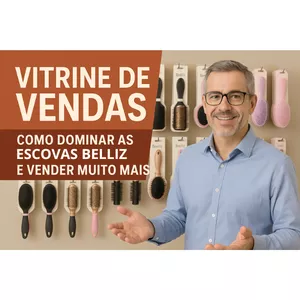 Imagem de capa para o Curso online Como Dominar as Escovas Belliz e Vender Muito Mais - Técnicas Avançadas de Vendas
