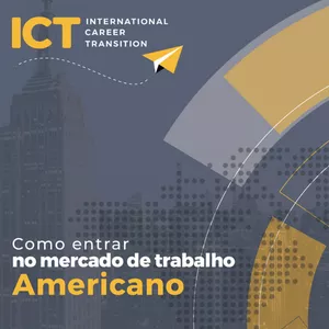 Imagem de capa para o Ebook Como entrar no mercado de trabalho Americano