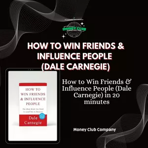 Cover image for Ebook How to Win Friends &amp; Influence People (Dale Carnegie) in 20 minutes