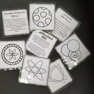 Imagem de capa para o Ebook FLASH CARD MODELOS ATÔMICOS