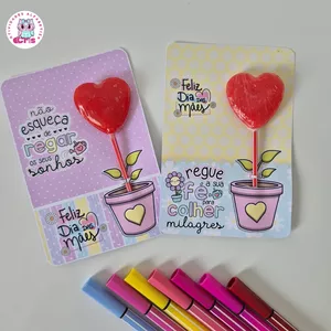 Imagem de capa para o Ebook Cartão dia das mães 