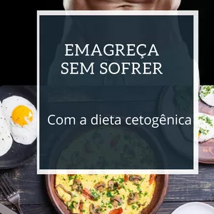 Imagem de capa para o Ebook Ebook: Emagreça rapidamente e comendo bem com a dieta cetogênica