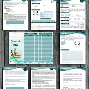 Imagen de portada para Ebook FORMATOS GRÁFICOS PARA CLÍNICA DE BELLEZA ESTETICA