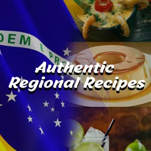 Cover image for Ebook Flavors of Brazil: Authentic Regional Recipes