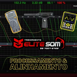 Curso Treinamento Elite Som, Processamento e Alinhamento