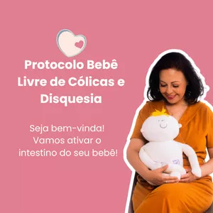 Imagem de capa para o Curso online Protocolo Bebê Livre de Cólicas e Disquesia