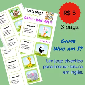 Cover image for Ebook Game - Who Am I?
