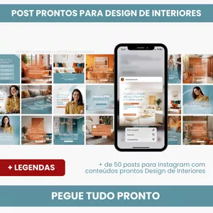 Imagem de PACK PARA DESIGN DE INTERIORES criado por Aline Oliveira na hotmart